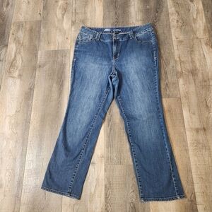 Lane Bryant Simply Straight Classic Blue Straight Leg Jeans Size:20 Regular